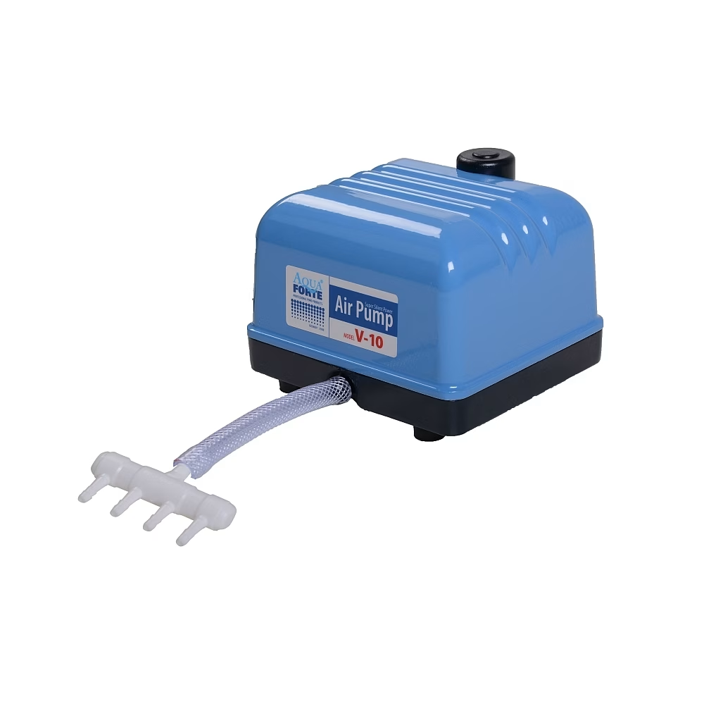 AquaForte Flow V-10 Luftpumpe mit Luftverteiler