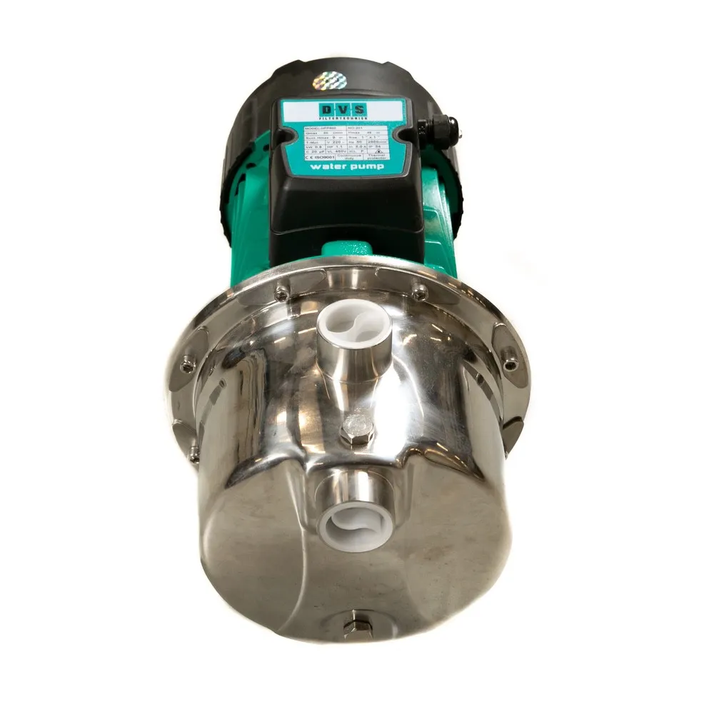 DVS HPP600 Spülpumpe für Trommelfilter – Frontansicht