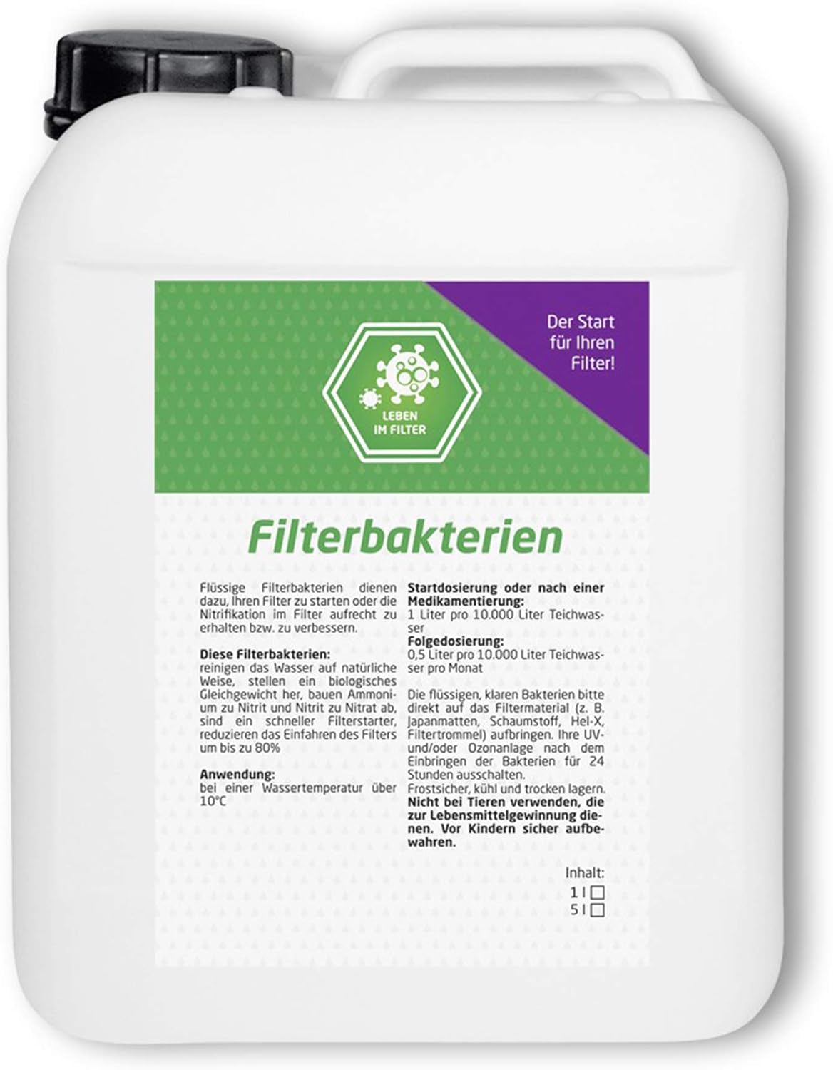 Koi Company Filterbakterien