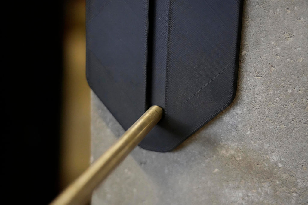 Filterbürsten-Stangenhalter tief Detail