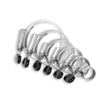 Hi-GRIP Edelstahl Schlauchschellen für 9-mm- und 16-mm-Luftschlauch