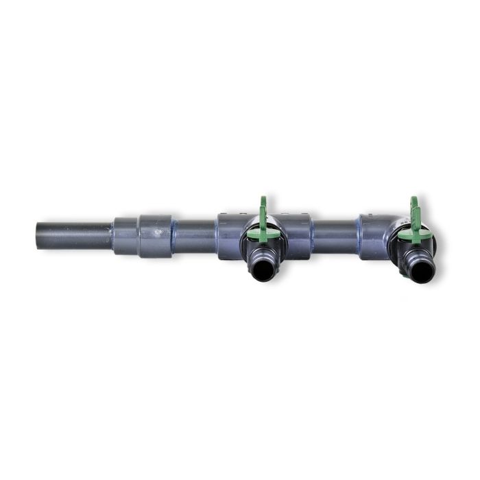 Luftverteiler für 16 mm Luftschlauch mit regelbaren Abgängen