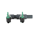 Luftverteiler 2-fach für 9-mm-Luftschlauch