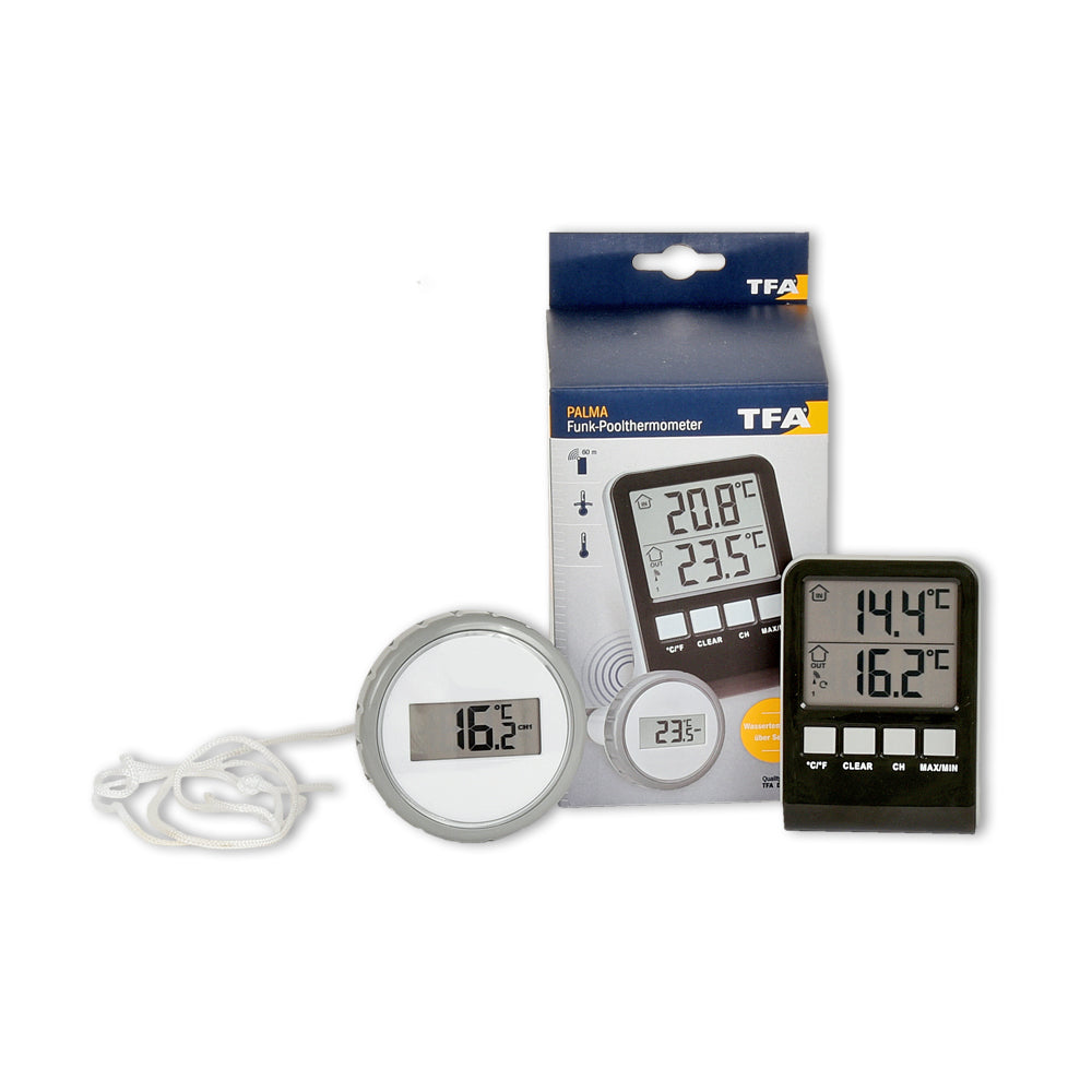 TFA Funk-Teichthermometer Palma für Koiteich und Gartenteich